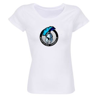 T-shirt Femme Ligue Magnus Blanc Marseille Spartiates