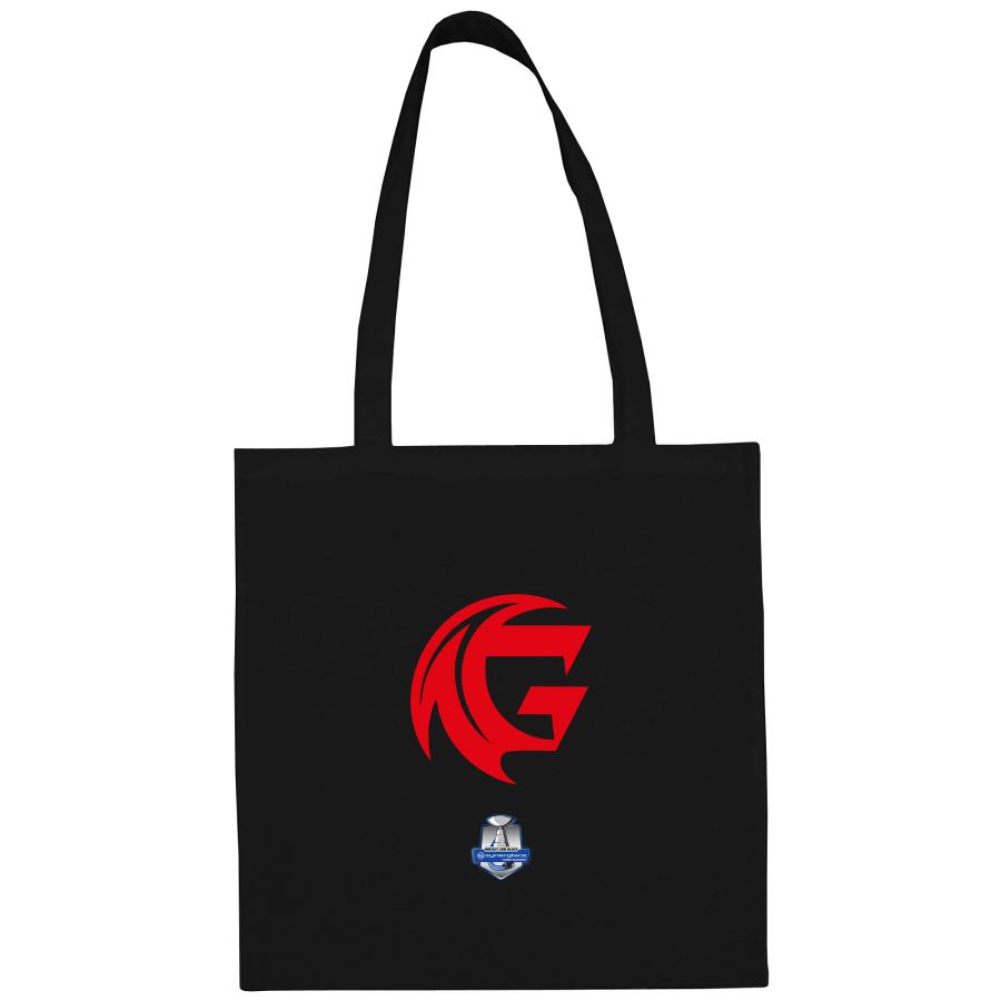 Sac Shopping Ligue Magnus Noir Amiens Gothiques