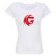 T-shirt Femme Ligue Magnus Blanc Amiens Gothiques