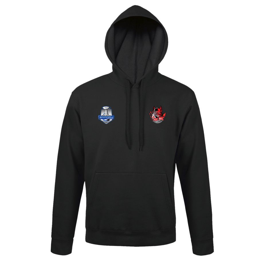 Sweat Unisexe Ligue Magnus Noir Briançon Diables Rouges