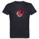 T-shirt Homme Ligue Magnus Noir Briançon Diables Rouges