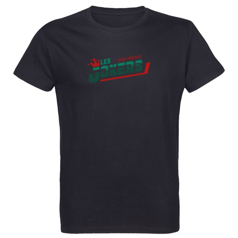 T-shirt Enfant Ligue Magnus Noir Cergy Jokers
