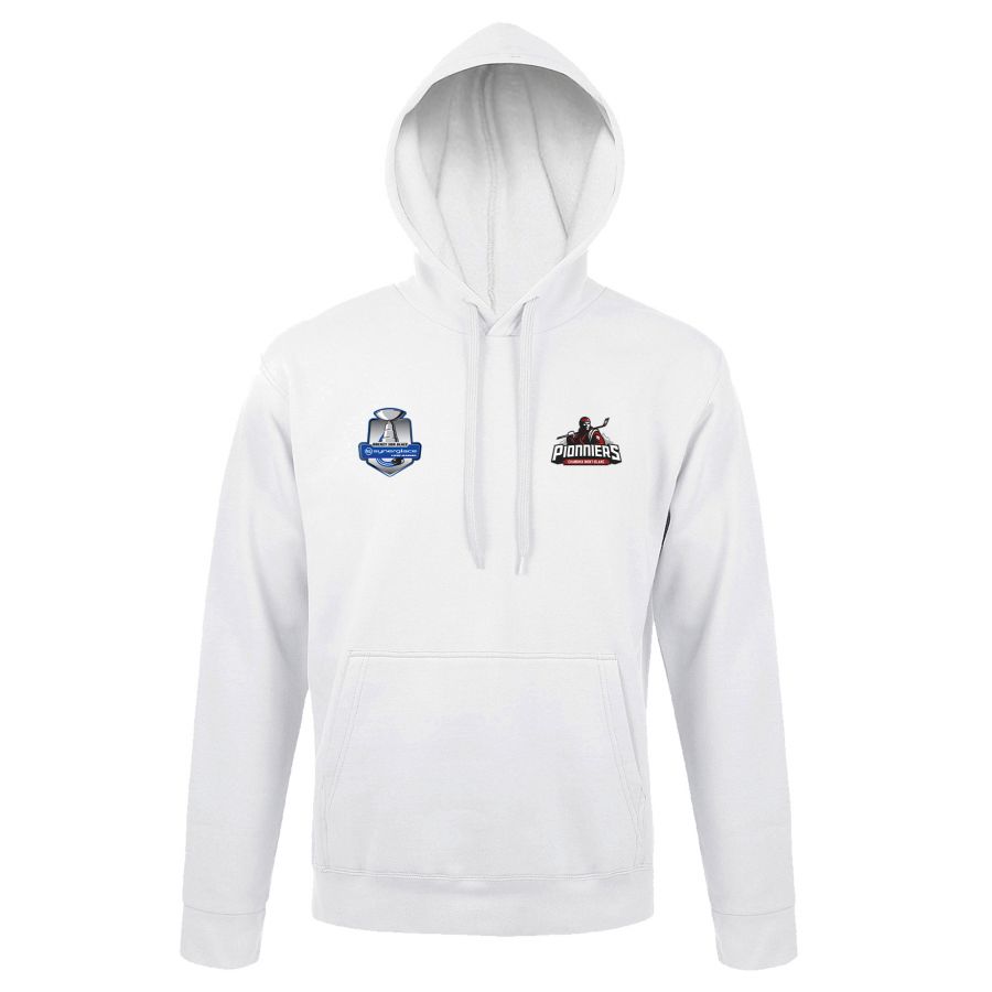 Sweat Unisexe Ligue Magnus Blanc Chamonix Pionniers
