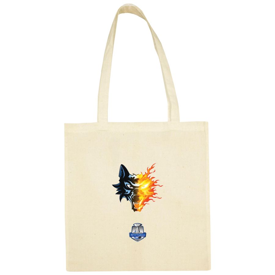 Sac Shopping Ligue Magnus Ecru Grenoble Bruleurs de Loups