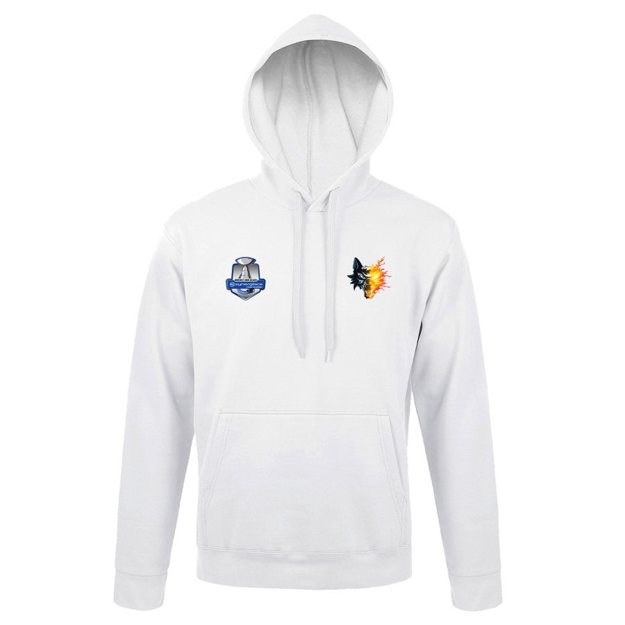 Sweat Unisexe Ligue Magnus Blanc Grenoble Bruleurs de Loups