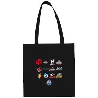 Sac shopping Noir logo équipe